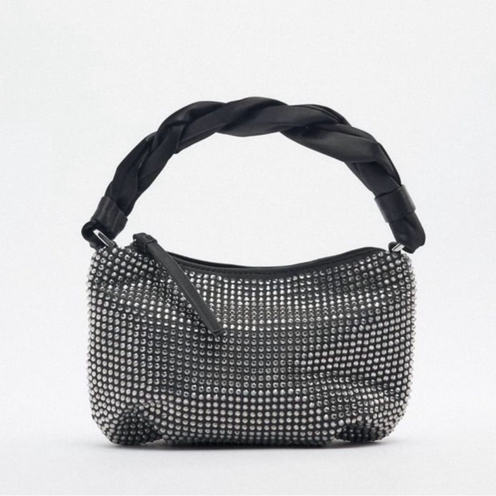 Zara Shiny Shoulder Bag